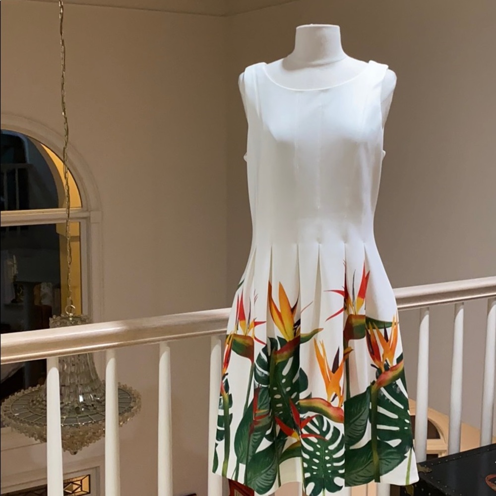 Floral print dress 👗